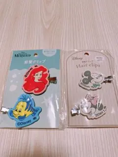 ディズニー　ヘアクリップ