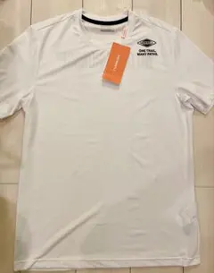 新品　メレル　MERRELL 半袖Tシャツ　ロゴデザイン白XL速乾　新品タグ付きのサムネイル