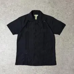 TRADER BAY 半袖キューバシャツ オープンカラーシャツ 開襟シャツ 刺繍のサムネイル