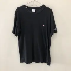 J1275 Champion ブラック Tシャツ M