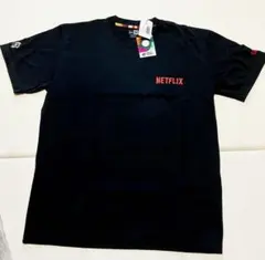 新品タグ付 NEW ERA Netflix WBC Tシャツ M ブラックのサムネイル