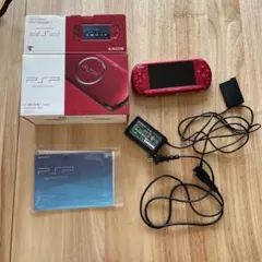 【箱有美品❗️動作確認済み】PSP - 3000 RR 本体　外箱　付属品　セット