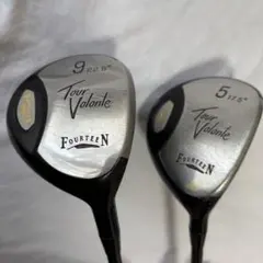 フォーティーン TourVolante 5W 9W セット　ゴルフクラブのサムネイル