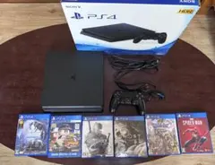 PS4 CUH-2200A ソフト6本セット ツシマ ドラクエ11 など