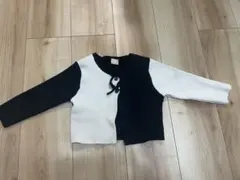 petit main カーディガン 100 110cm Mサイズ 黒と白