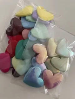 デコパーツ　ハート まとめ売り