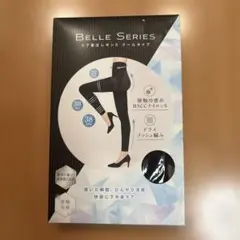 BELLE SERIES リブ着圧レギンス クールタイプ Black XL