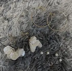 アクセサリー イヤリング 3点セット