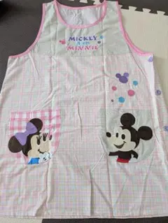 ミッキーとミニー エプロン M―Lサイズ