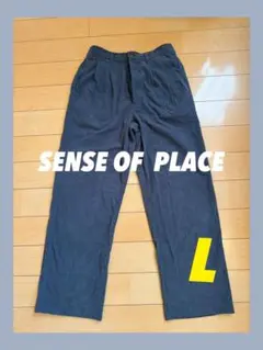 SENSE OF PLACE コーデュロイパンツ L