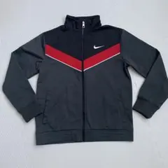 Nike トラックジャケット　ジップアップジャケット レッド　ジャージ　古着