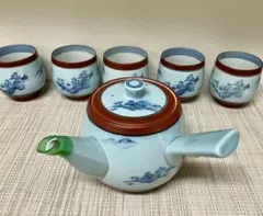 昭和レトロ 溪南陶器 茶器セット 未使用品