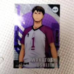 ハイキュー!!　クリアカードコレクション　牛島若利　No.34