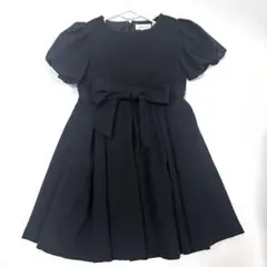 キャサリンコテージ パフスリーブ ウエストリボン セレモニーワンピース 120