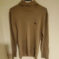 タートルネックセーター　BURBERRY　ベージュ