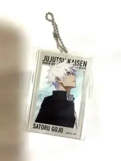 呪術廻戦 五条悟 アクリルビッグタグ 大交流展 懐玉・玉折イラスト