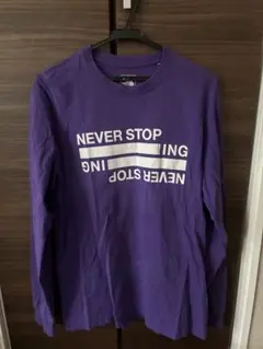 THE NORTH FACE 紫 ロングスリーブ Tシャツ