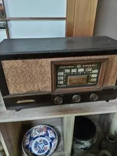 ナショナルGX-320 レトロ真空管ラジオbluetooth付 初心者向け - メルカリ