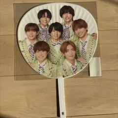なにわ男子 ジャンボうちわ POPMALL 大西流星 長尾謙杜 集合