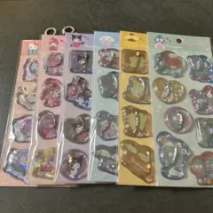 ウォーターシール　サンリオ　６枚セット　まとめ売り