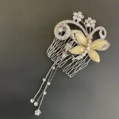 シルバー系髪飾り