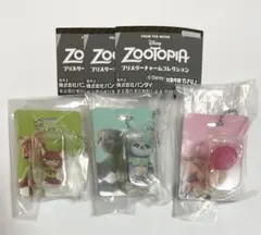 ズートピアブリスターチャームコレクション　ニック・フラッシュ・アイスキャンディ