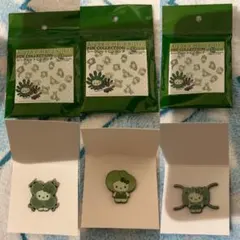 EXPO2025　大阪万博　日本館　藻類　ピンバッチ　3個セット　ハローキティ