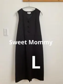 Sweet Mommy マタニティ　ワンピース ジャンパースカート　Lのサムネイル