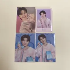 セブチ　ウジ　LOVE トレカ　缶バッジ