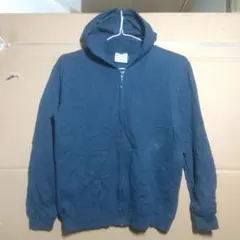 Champion ネイビー ジップアップパーカー YL