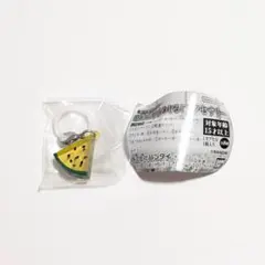 彩り変わった 涼を感じる めじるしアクセサリー　すいか(黄)