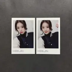 ARTMS HeeJin ヒジン Ｍ サイン会 特典ポカ 青ver 2枚セット