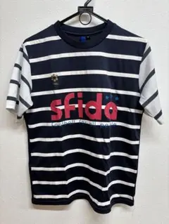 sfida ストライプ サッカーウェア　プラシャツ