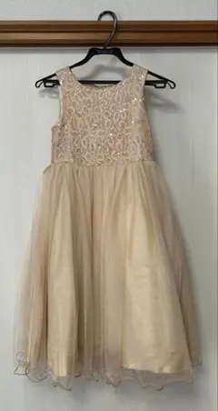 キャサリンコテージ　子供用　ドレス　ベージュ　140cm