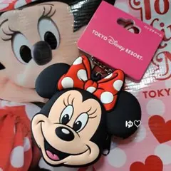 ディズニー❤️バッグチャームケース付き　ミニー　コインケース　新品のサムネイル