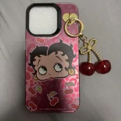 SHEIN ベティiPhone15proケース さくらんぼ