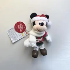 ミッキーマウス ぬいぐるみバッジ 2025 クリスマス
