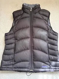 Patagonia ダークブラック　ダウンベスト　 レディース Ｍ