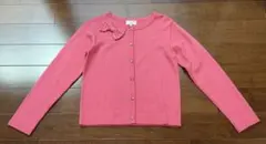 ★kate spade ケイトスペード　ピンクカーディガン 150★