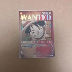 た*つ様 ワンピースカード モンキー・D・ルフィ 手配書SP マグネット