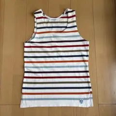 ordinal オーシバル　ノースリーブ　タンクトップ　1 XS ストライプ