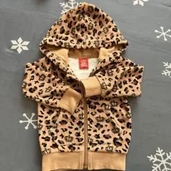 BABY DOLL ヒョウ柄 トレーナー 80