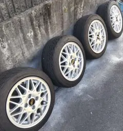 希少！当時物！BBS14インチ6j オフ33 pcd100 国産新品タイヤ付き 2025年最新】BBS 6J 14の人気アイテム - メルカリ