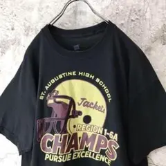 A209古着　Tシャツ　チームロゴ　ヘインズ　90s Y2K ブラック　黒