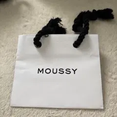 MOUSSY ショッピングバッグ ホワイト
