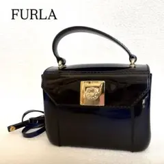 FURLA グレー PVC ハンドバッグ ジェリーバッグ - メルカリ