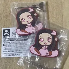 鬼滅の刃 キャラばんちょうこう ヘアクリップ 弐 竈門ねずこ 2点セット