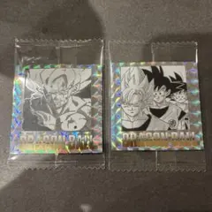 ドラゴンボール40周年記念オリジナルイラストレーションシールウエハース 2枚
