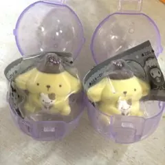 サンリオキャラクターズ ふわわフロッキーマスコット　ポムポムプリン