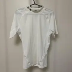 アンダーアーマー ヒートギア コンプレッション 半袖 白 LG